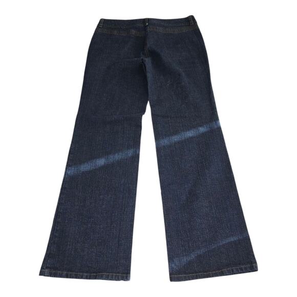 Ann Taylor Loft Women's Blue Wide Leg Retro Wash Jeans Size 8 New - Picture 3 of 7